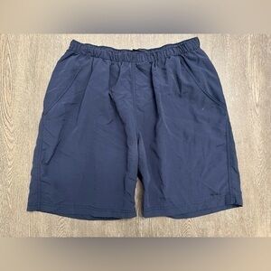 KAVU NAVY BLUE NYLONG SHORTS WITH BUILT IN BRIEFS - Size XL SKU:353